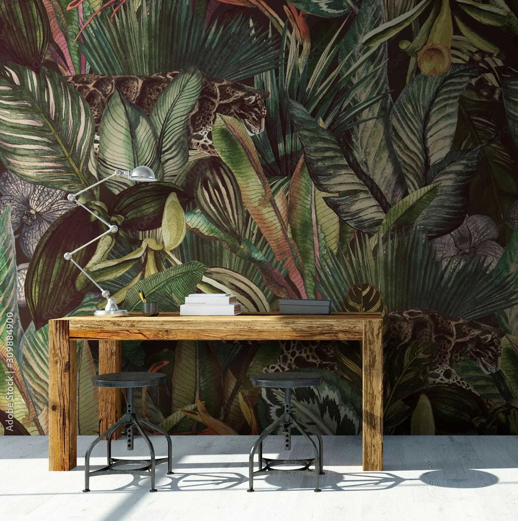 fototapeter Mystisk jungel u51884