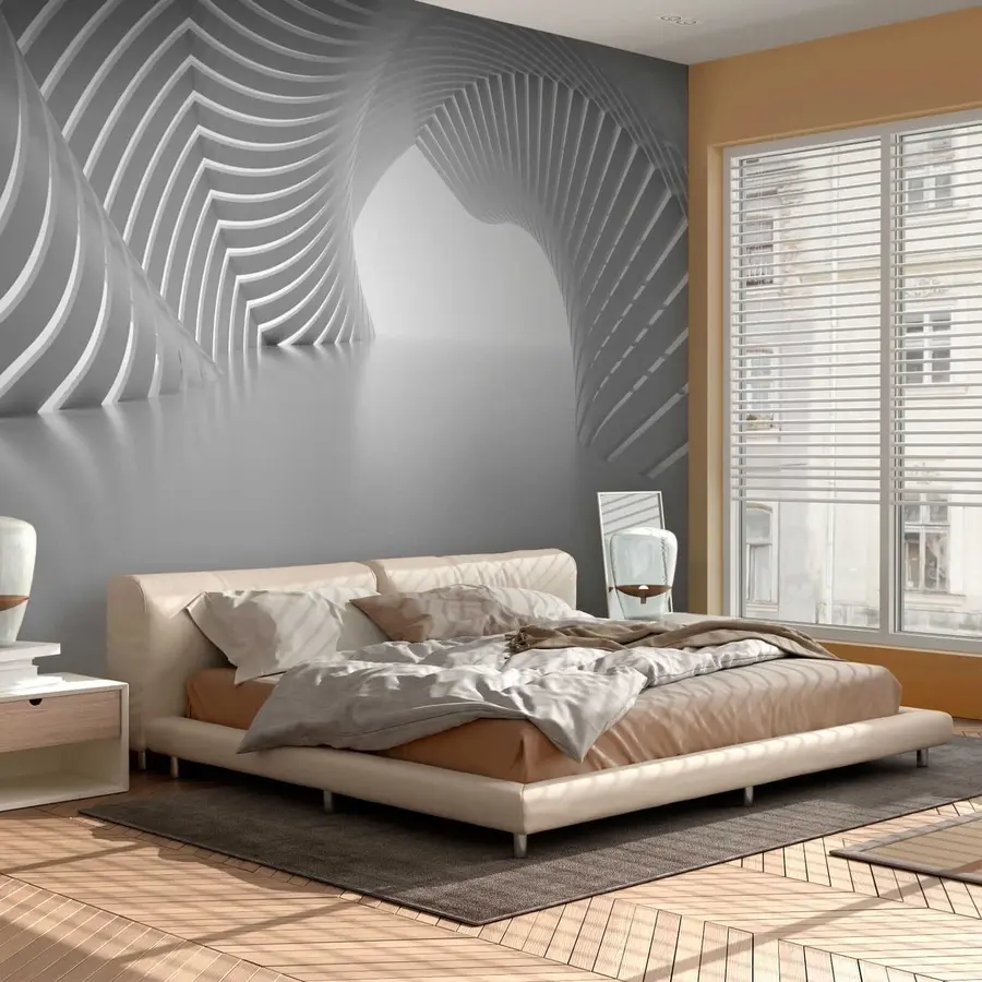 fototapeter Grått, symmetri, fargetoner og nyanser u02035