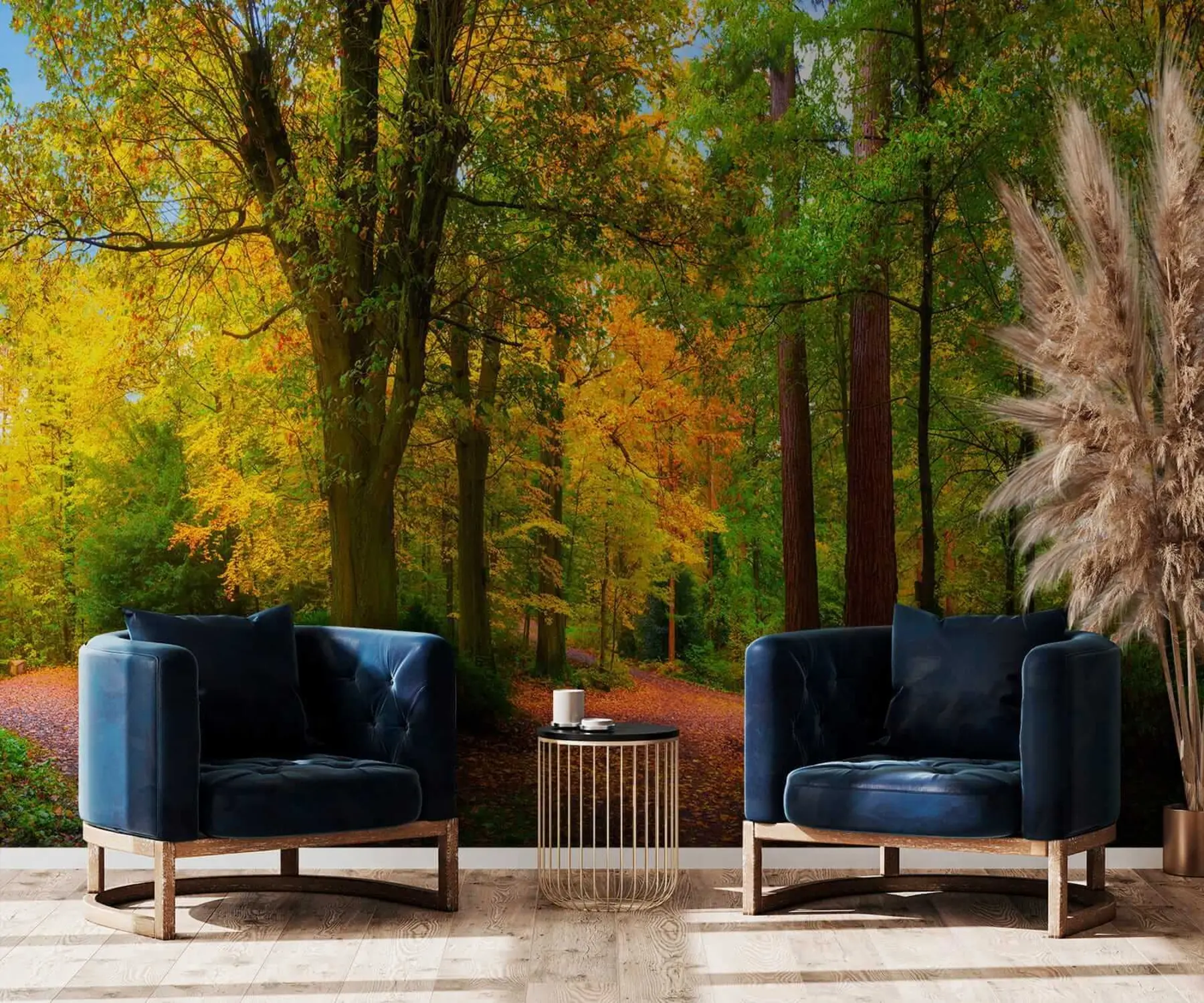 fototapeter Begynnelsen på høsten u08547