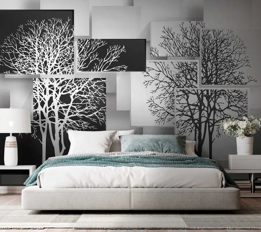 fototapeter Yin Yan-treet u09369