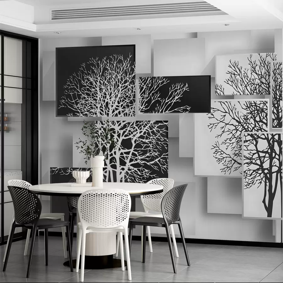 fototapeter Yin Yan-treet u09369