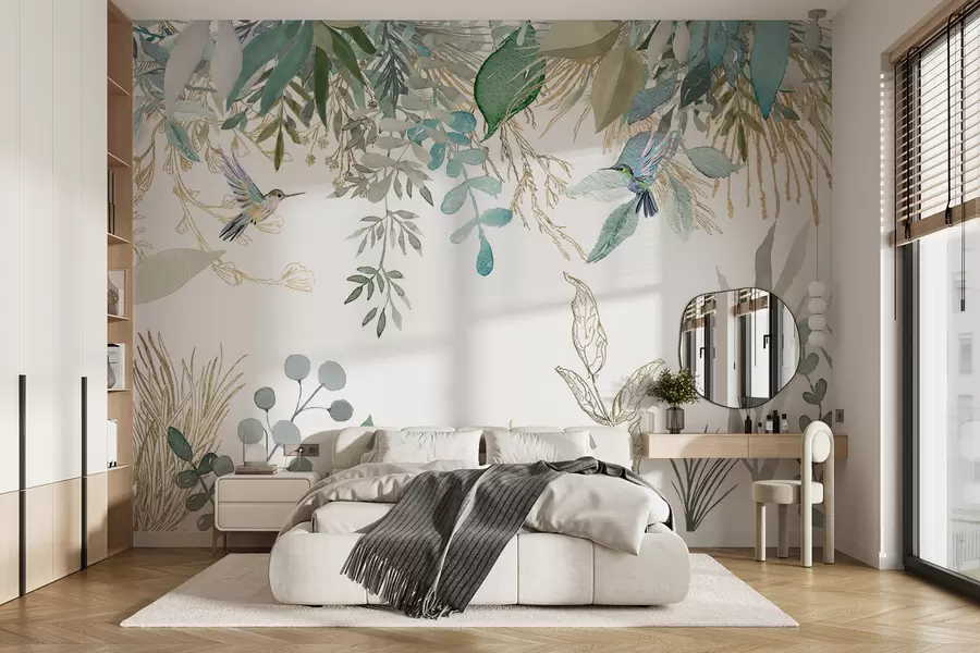 fototapeter Botanikk, blad og grønt u17579