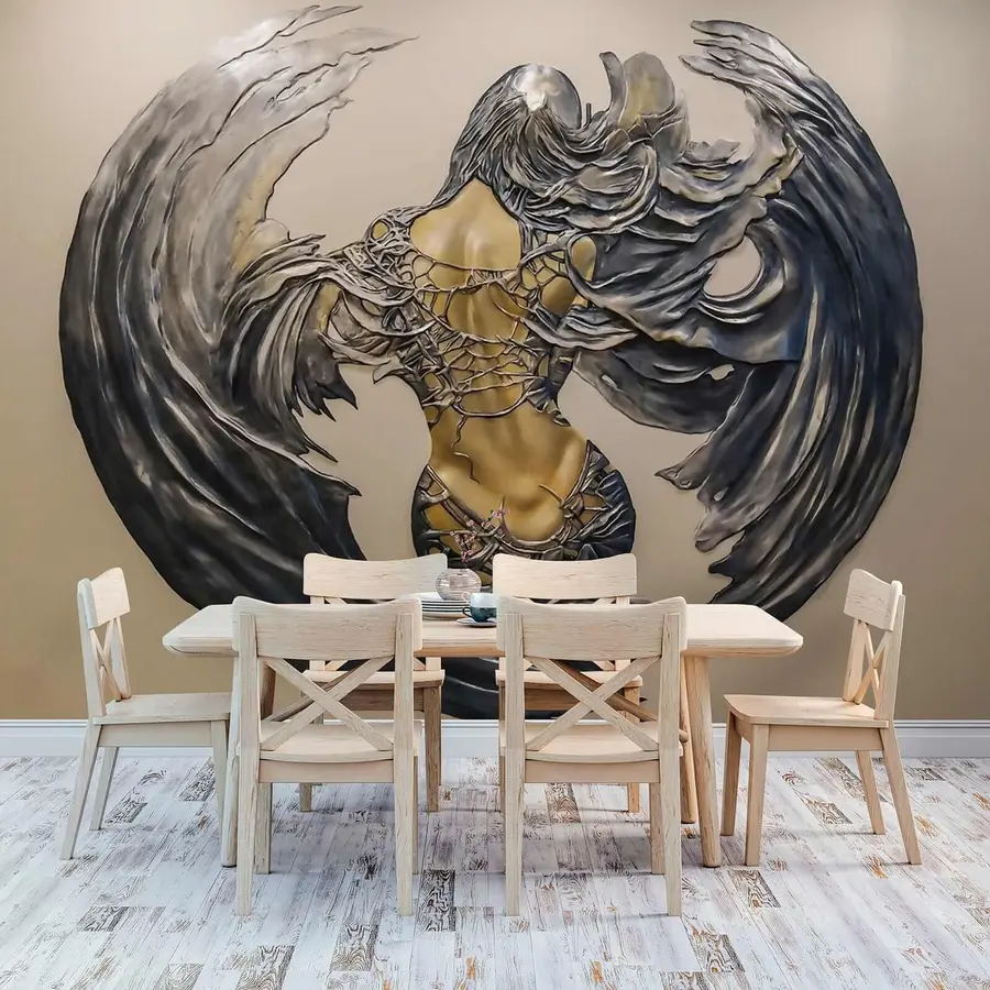 fototapeter Kunst, vinge og maleri u24303