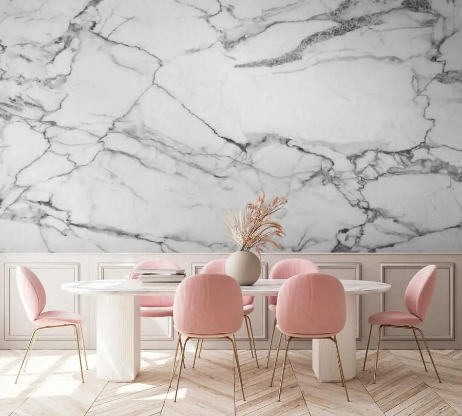 fototapeter Økoregion, naturmiljø og tørrlagt innsjø u32602