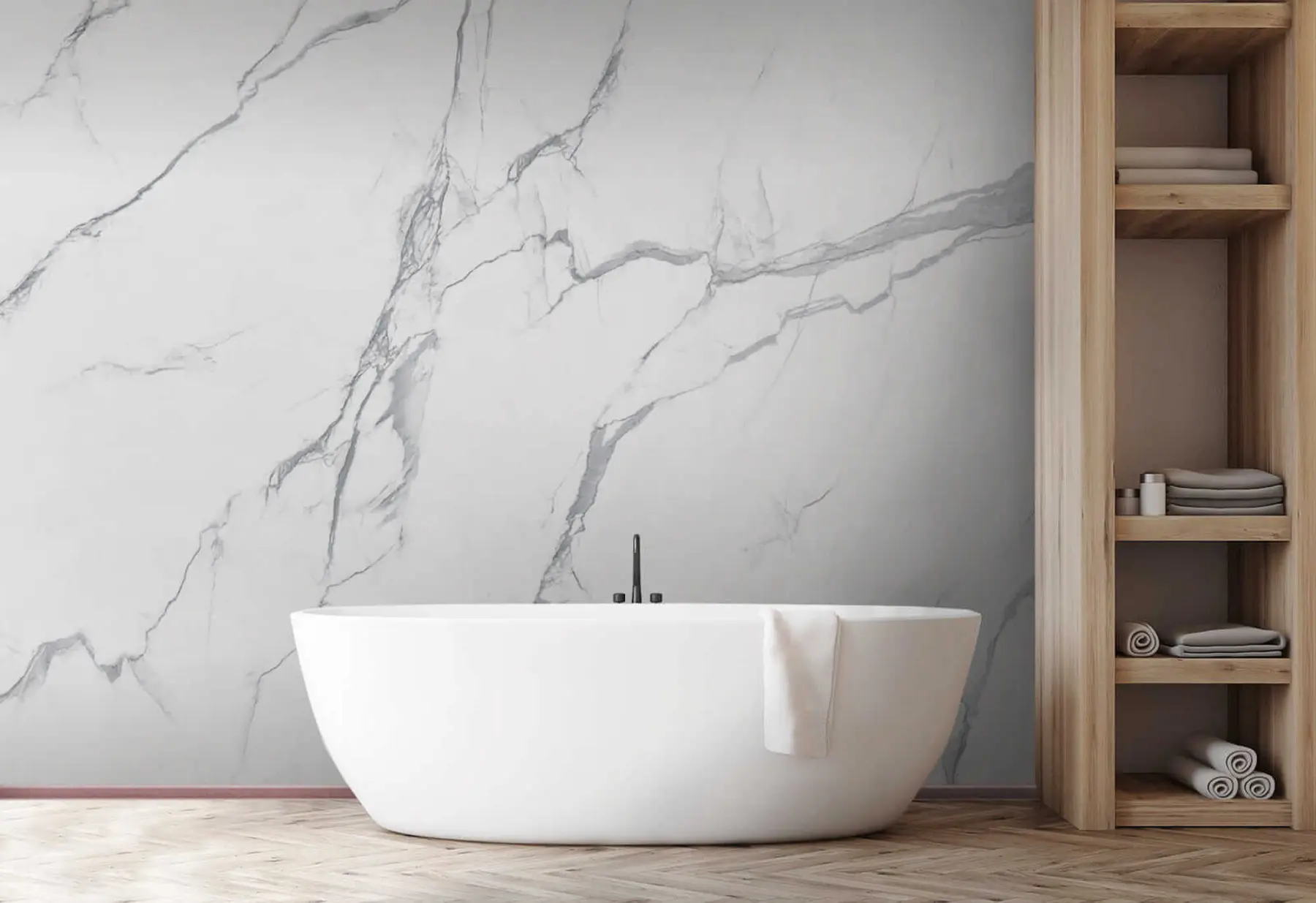 fototapeter Hvit marmor u42049