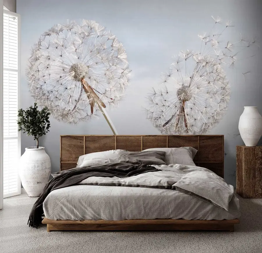 fototapeter Store løvetann u44628