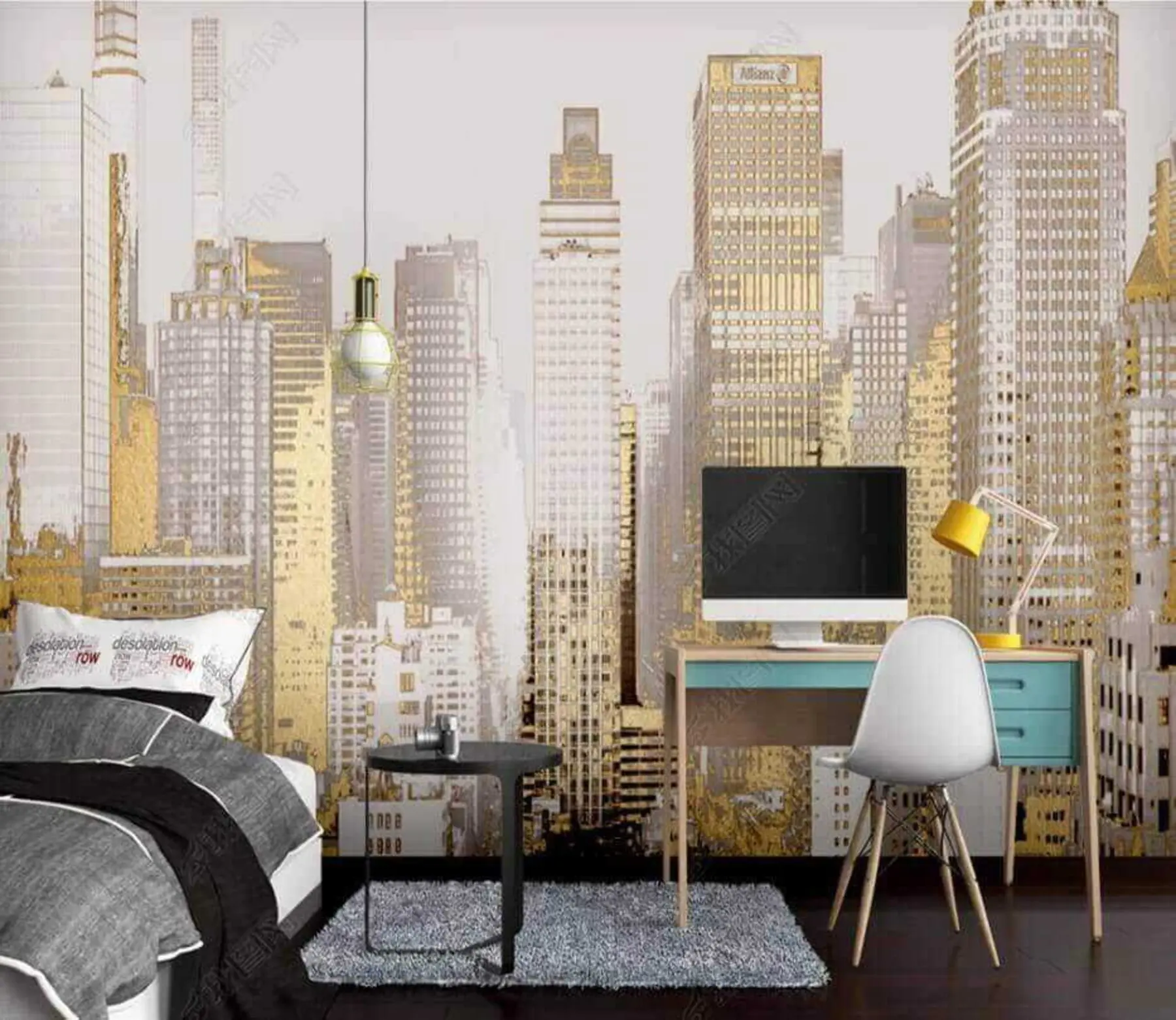 fototapeter Megapolis u46244