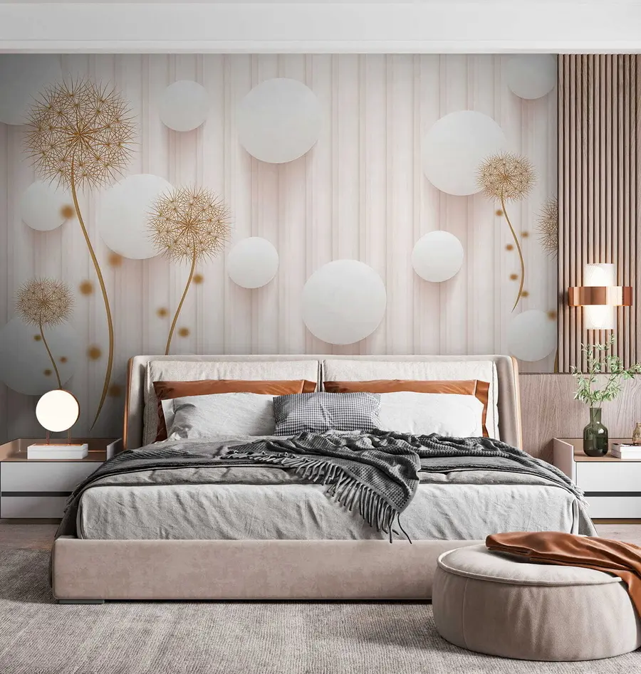 fototapeter Baller og løvetann u52503