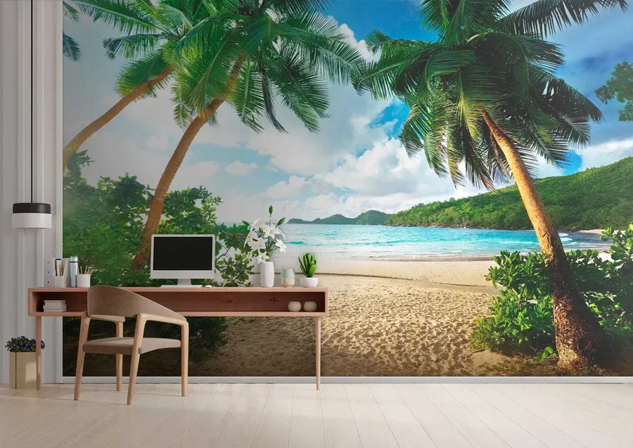 fototapeter Sky, himmel og plante u53753