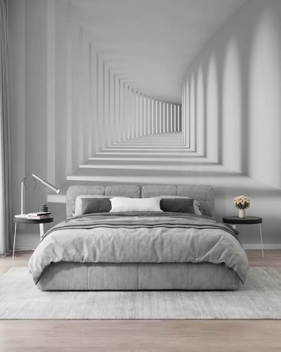 fototapeter Grått, kunst og parallell u55301