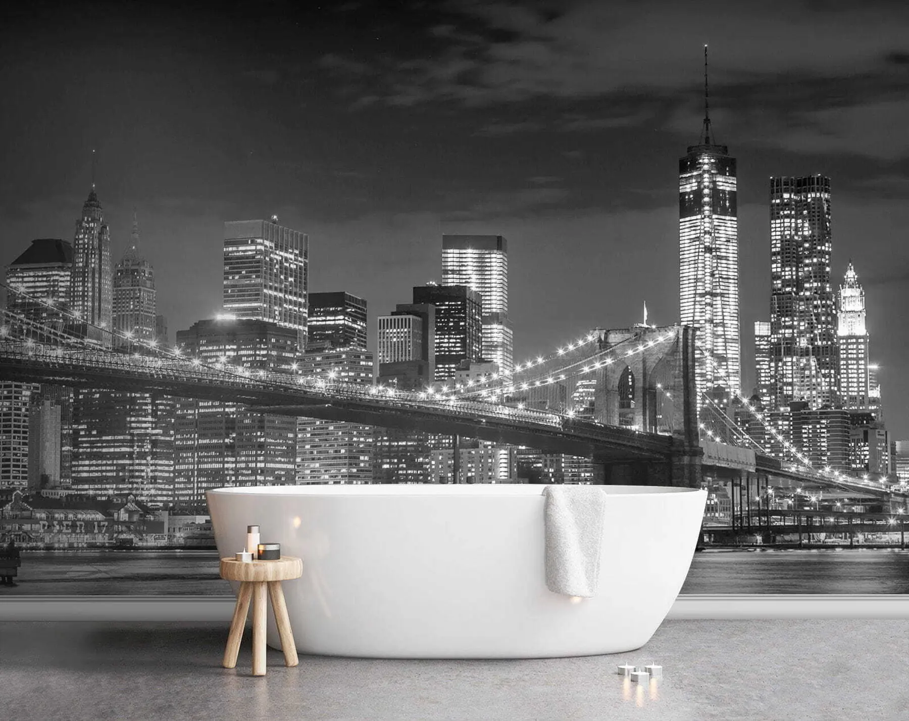 fototapeter Vann, skyskraper og bygning u56428