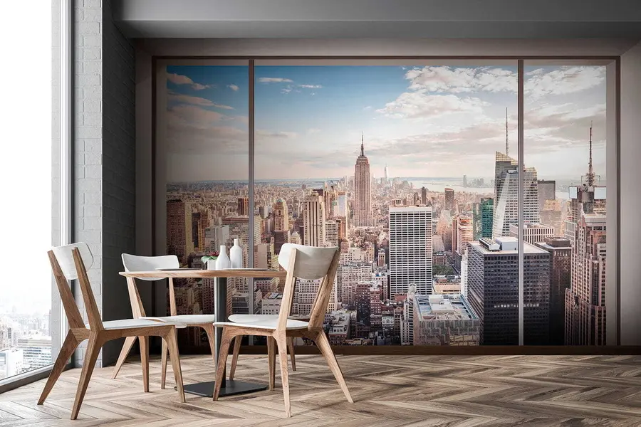 fototapeter Utsikt over New York u59880