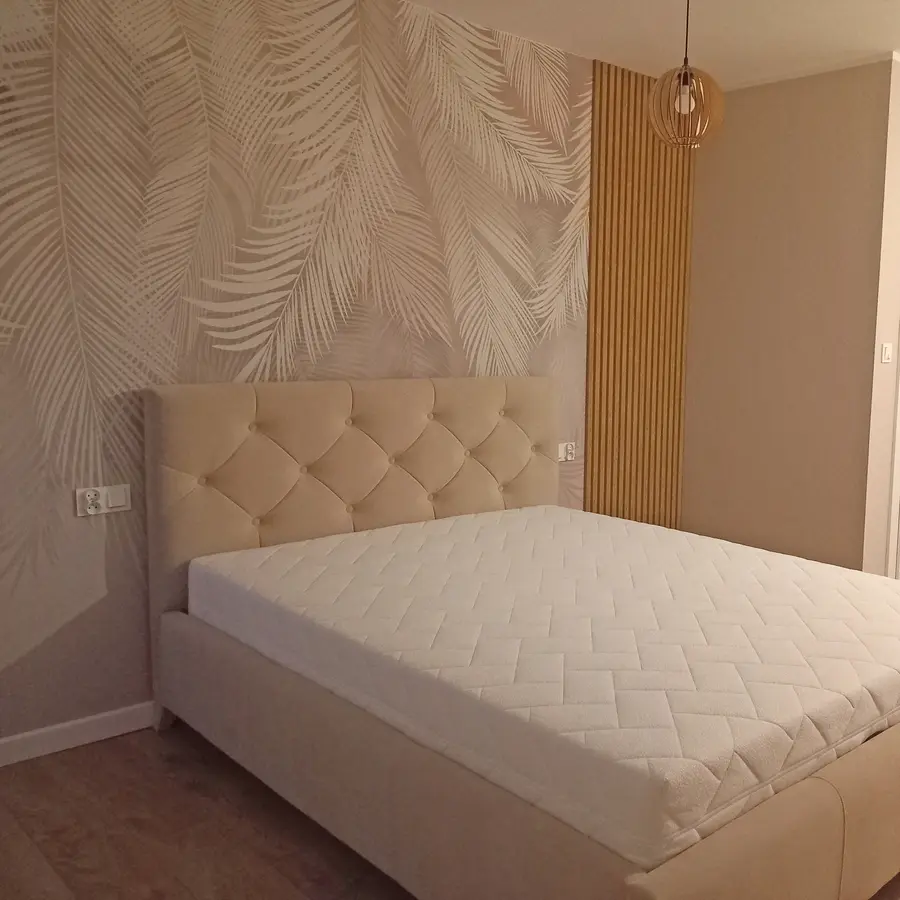 fototapeter Grå palmeblader u48556