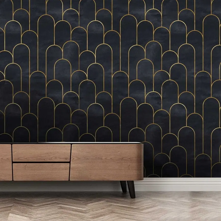 fototapeter Art deco-buer u53281