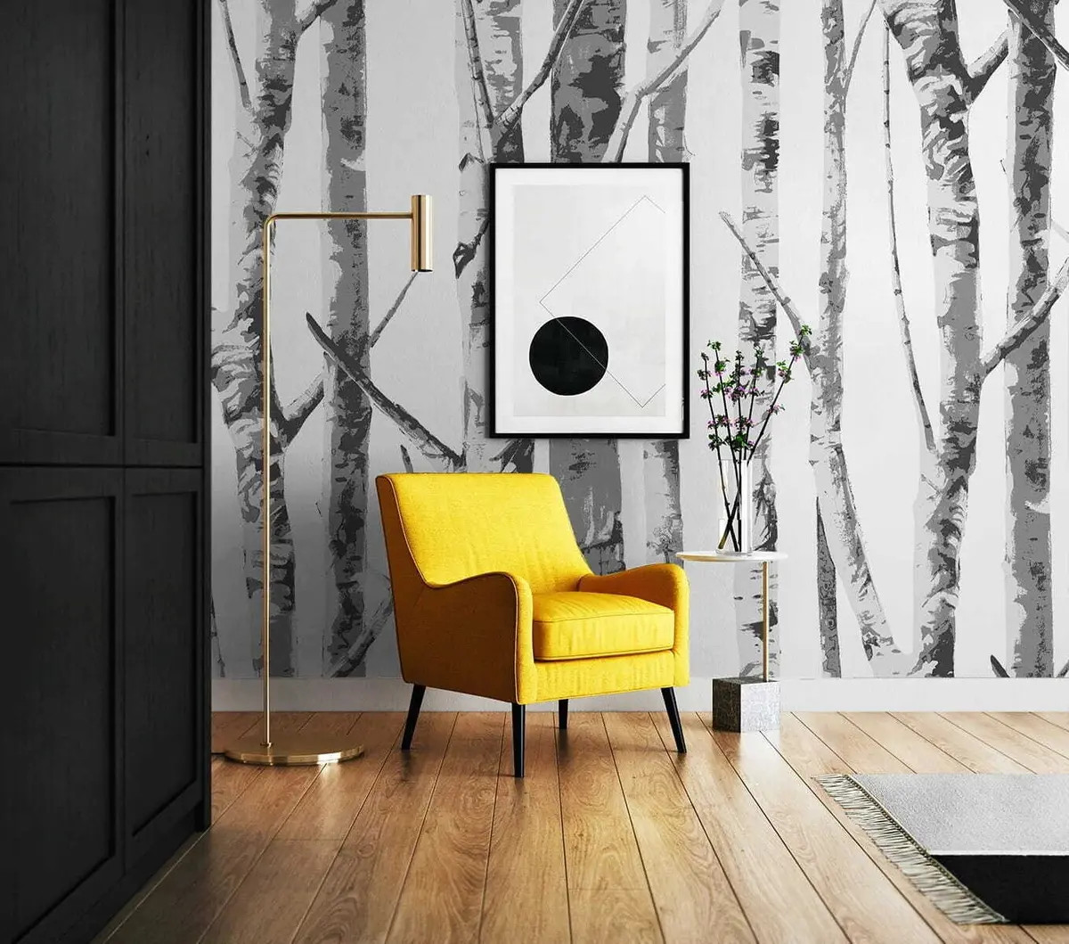 fototapeter Planter, kvister og naturlandskap u58970