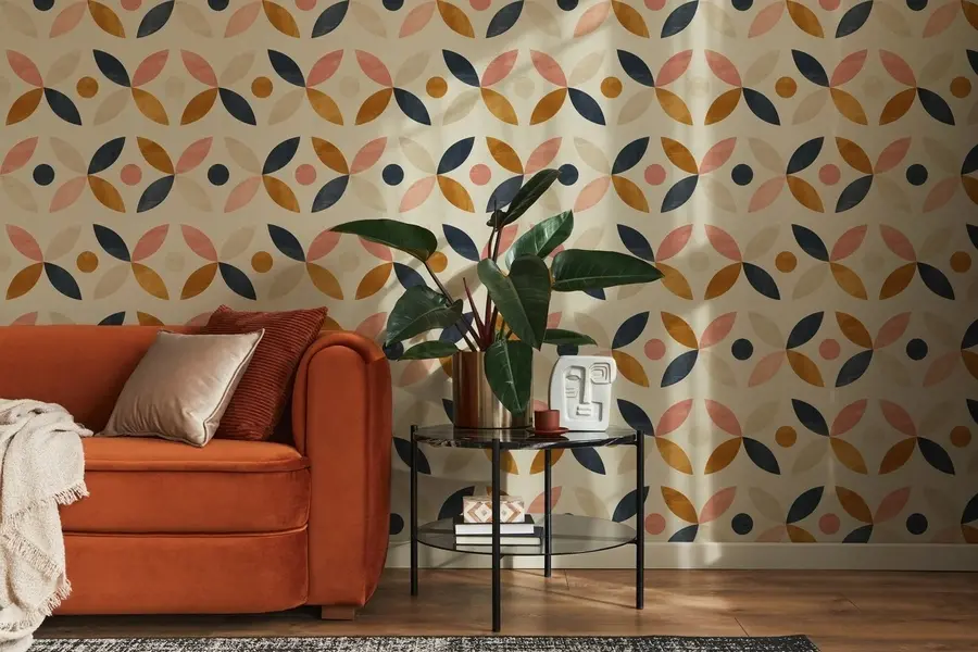 fototapeter Fasjonabel retro u71344