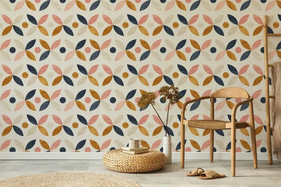 fototapeter Fasjonabel retro u71344