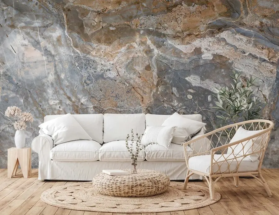fototapeter Gråbeige marmor u71438