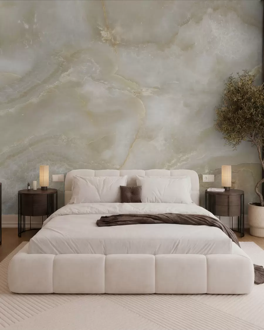 fototapeter Beige marmor u20722