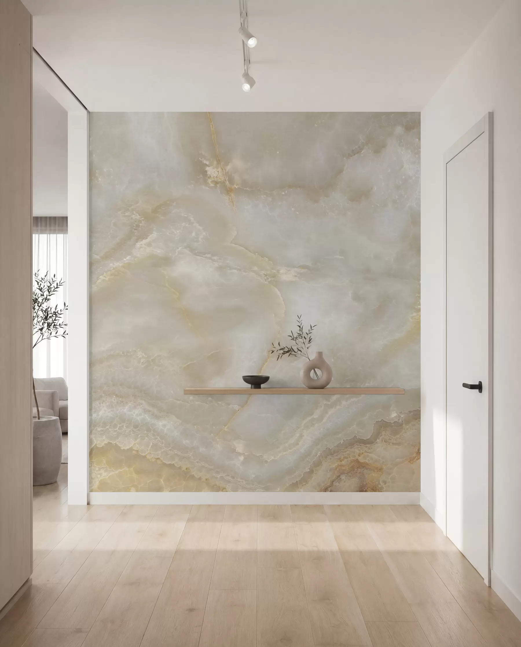 fototapeter Beige marmor u20722