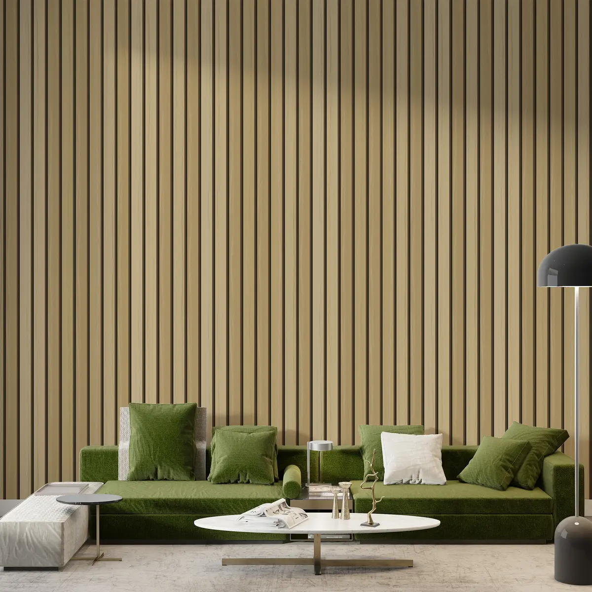 fototapeter Lyse trekorn i valnøttstruktur w00022