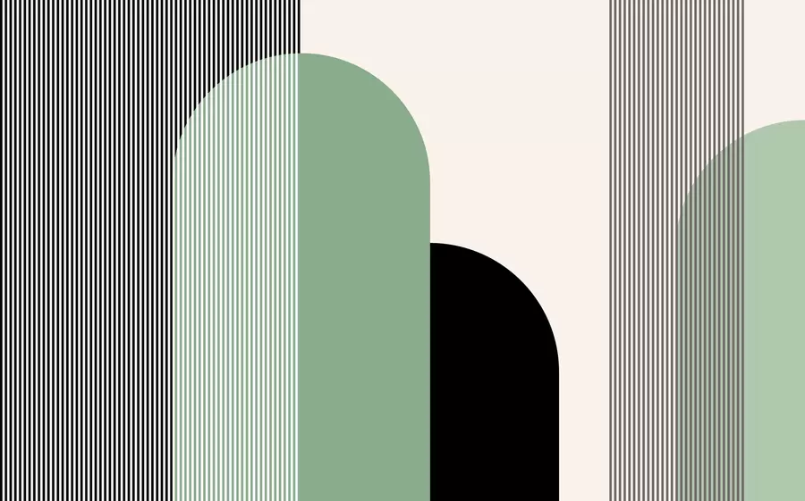 fototapeter Abstraksjon med linjer w00631v1