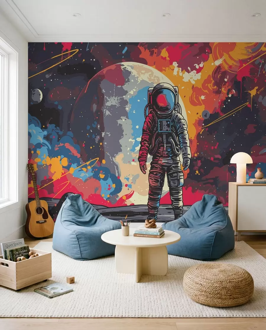 fototapeter Astronaut w08201