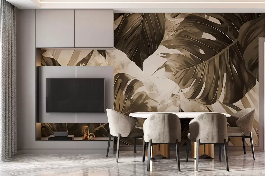 fototapeter Store blader w00999v2