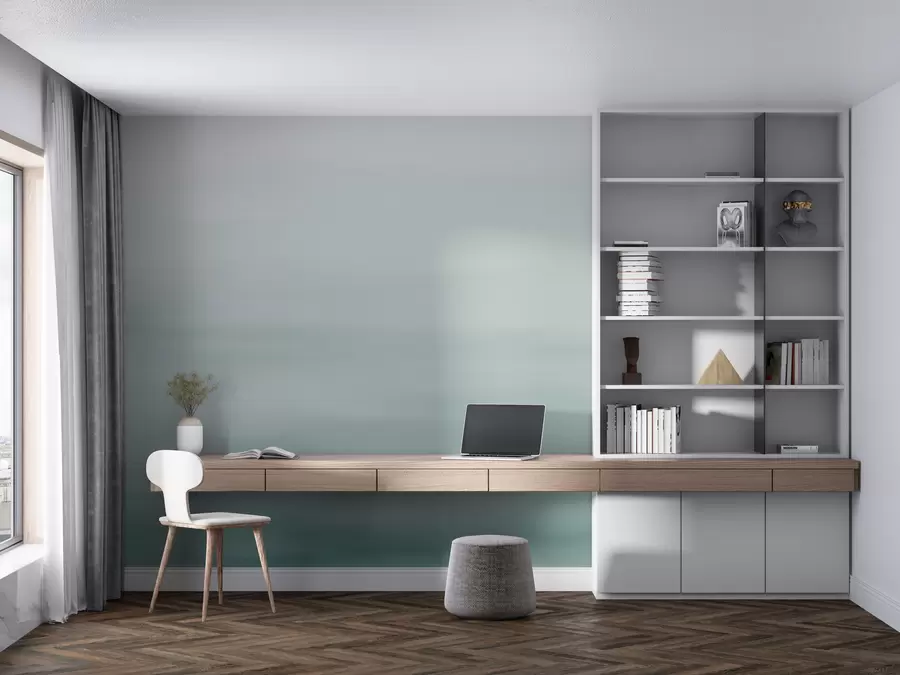 fototapeter Blå ombre-bakgrunn w01642v1