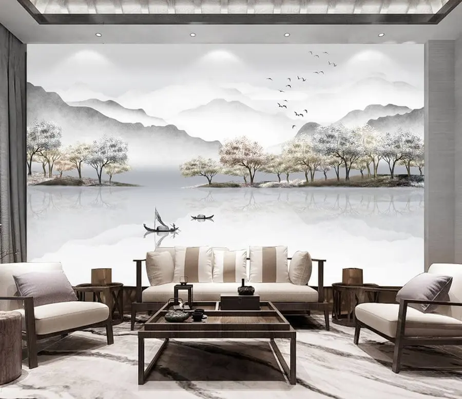 fototapeter Atmosfære, himmel og fugl u33543