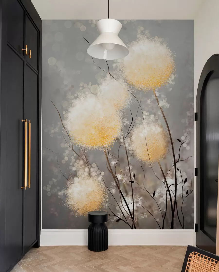 fototapeter Blomstring av løvetann u33910