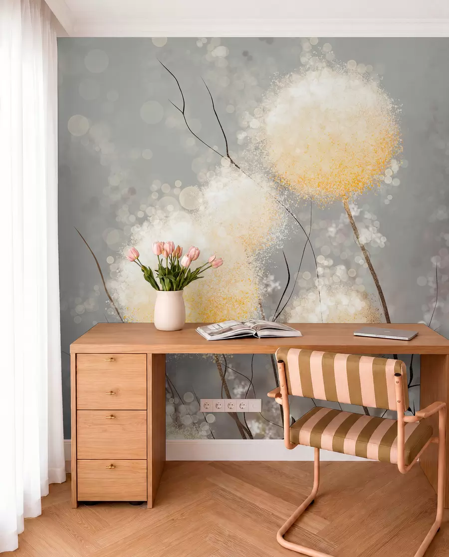 fototapeter Blomstring av løvetann u33910