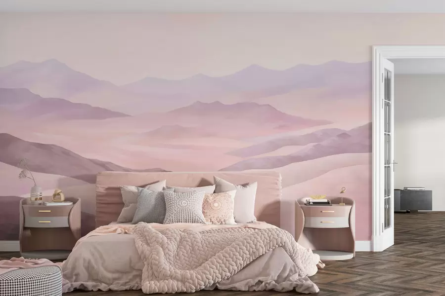 fototapeter Milde fjell ved daggry w01691