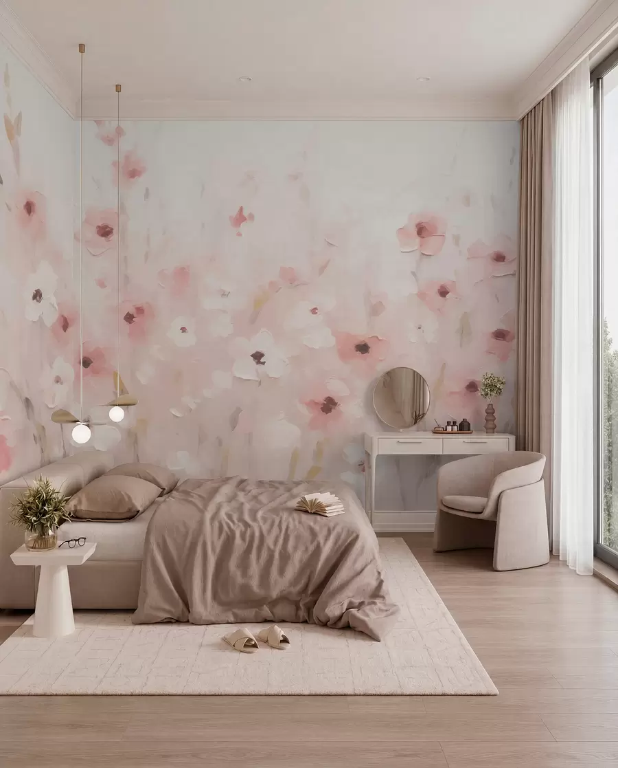 fototapeter Skånsomme blomster w01818