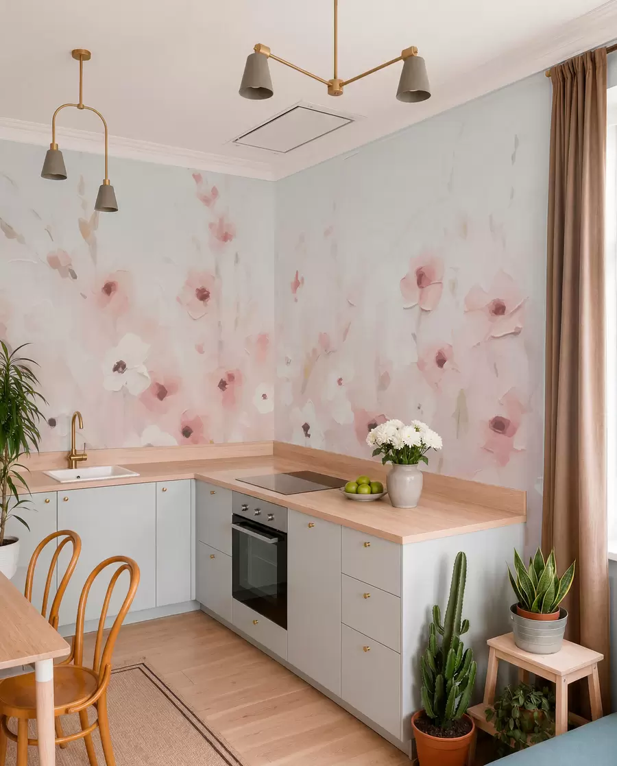 fototapeter Skånsomme blomster w01818