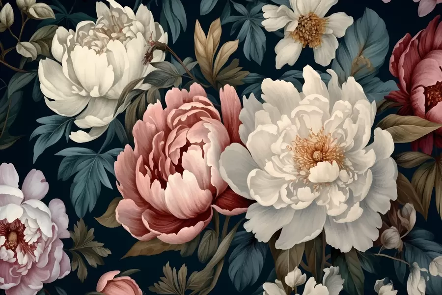 fototapeter Peoner w01845