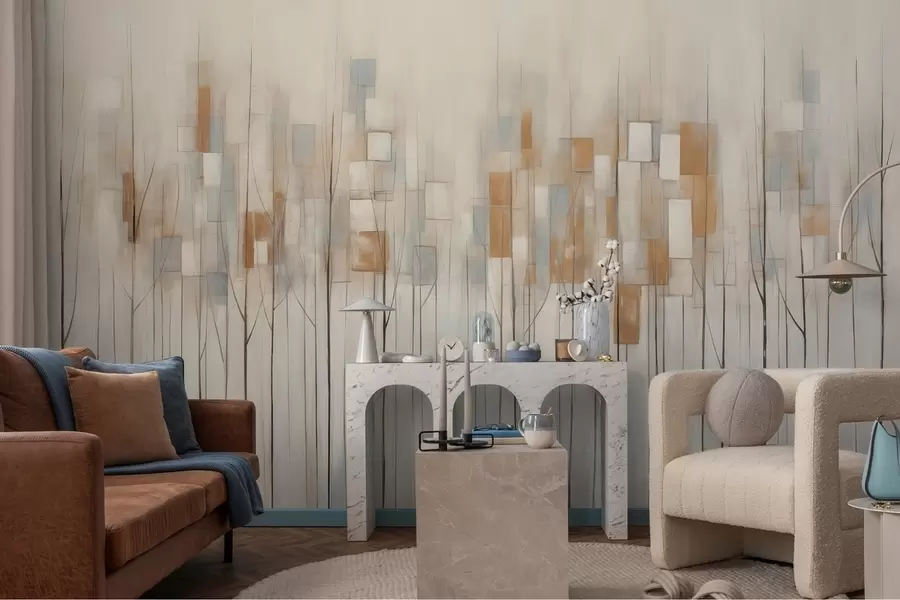 fototapeter Abstrakte trær w08396