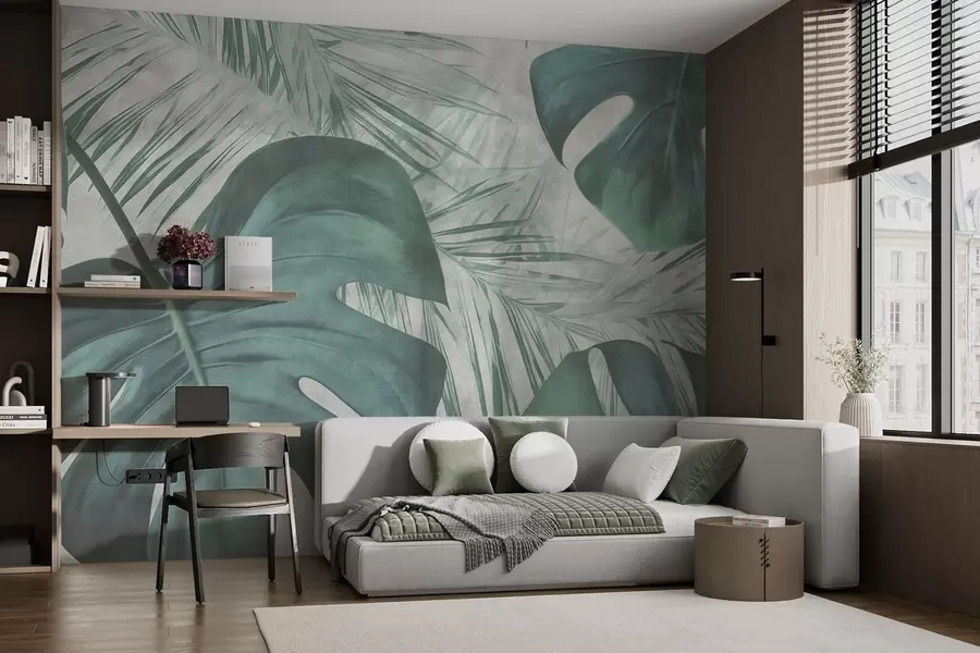 fototapeter Tropiske blader w01888