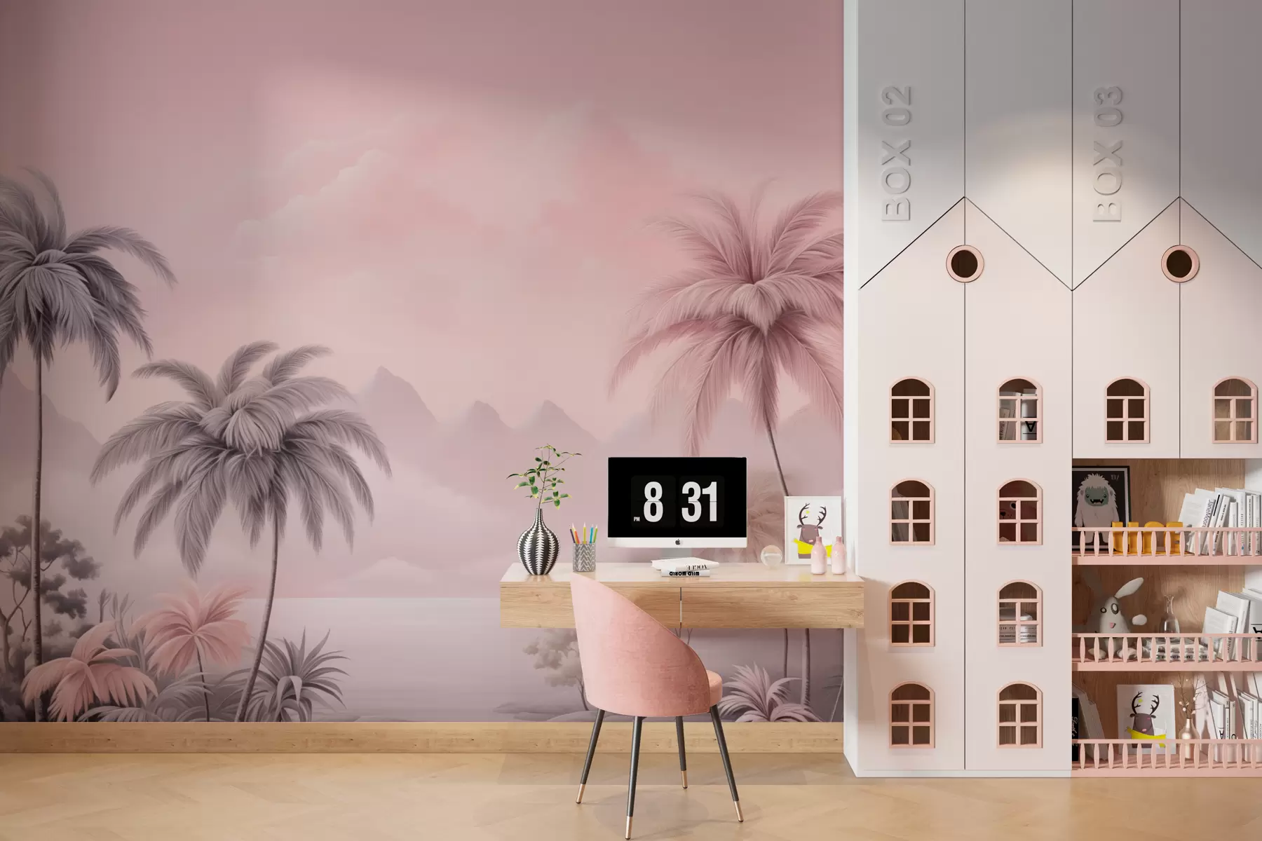 fototapeter Rosa troper w02253