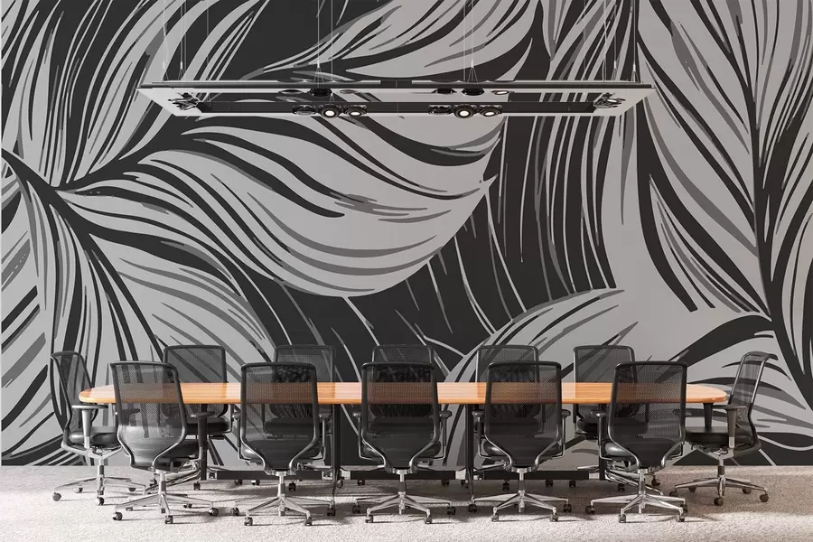 fototapeter Bladmønster w02415v1