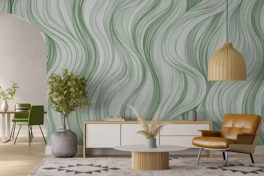 fototapeter Jevne vertikale bølger w02505v3