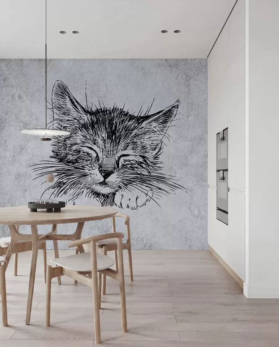 fototapeter Katt, kattedyr og rovdyr u43536