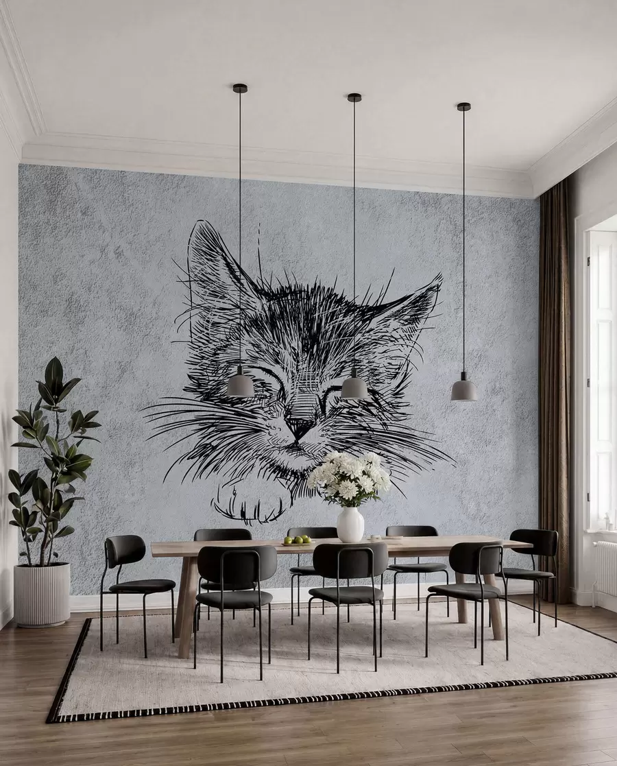 fototapeter Katt, kattedyr og rovdyr u43536