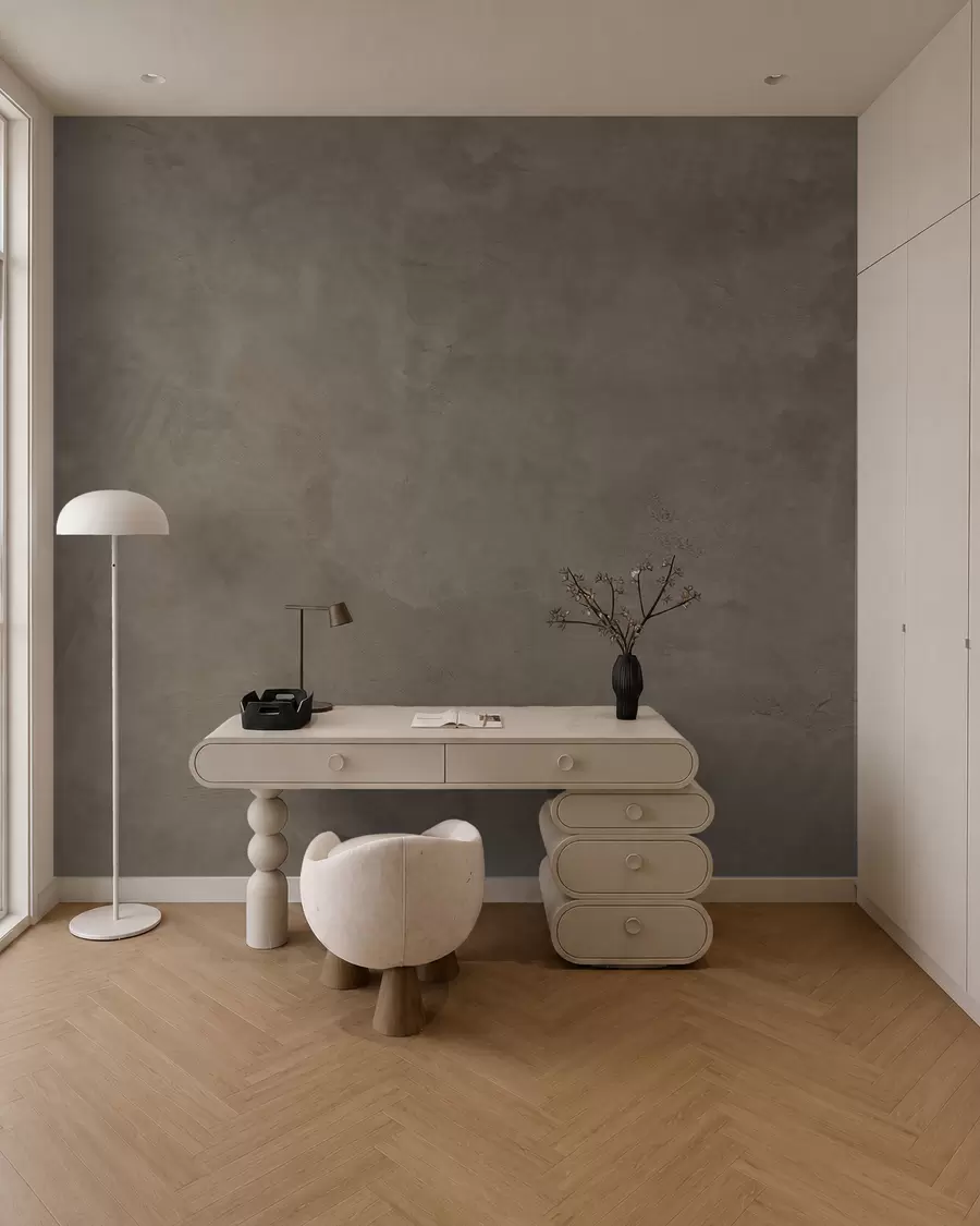 fototapeter Brun og beige bakgrunn med betongveggeffekt w02553v3