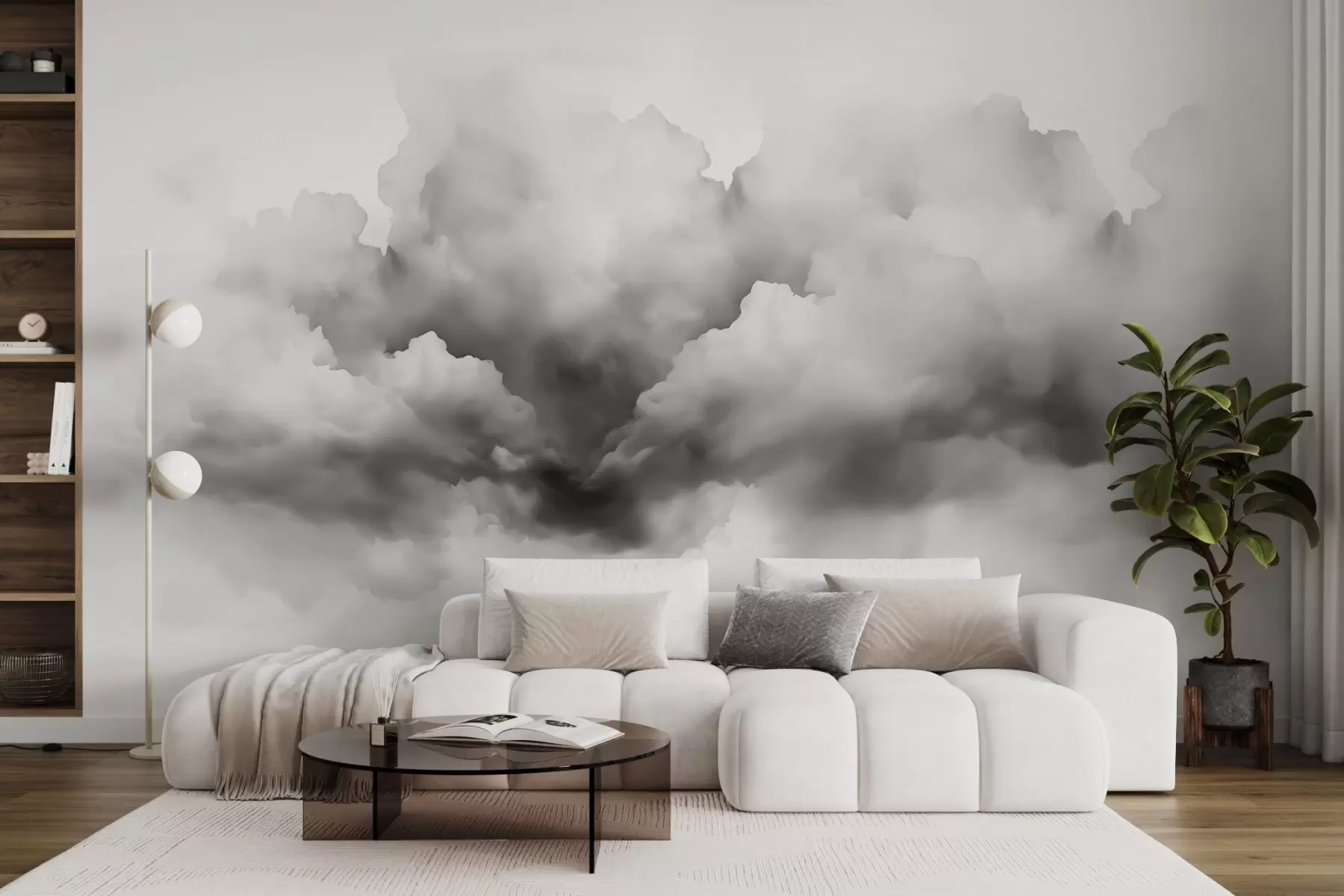 fototapeter Skyimitasjon akvarell w02727