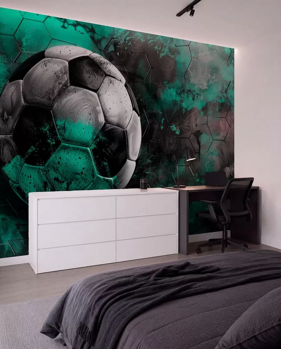 fototapeter Fotball w08618