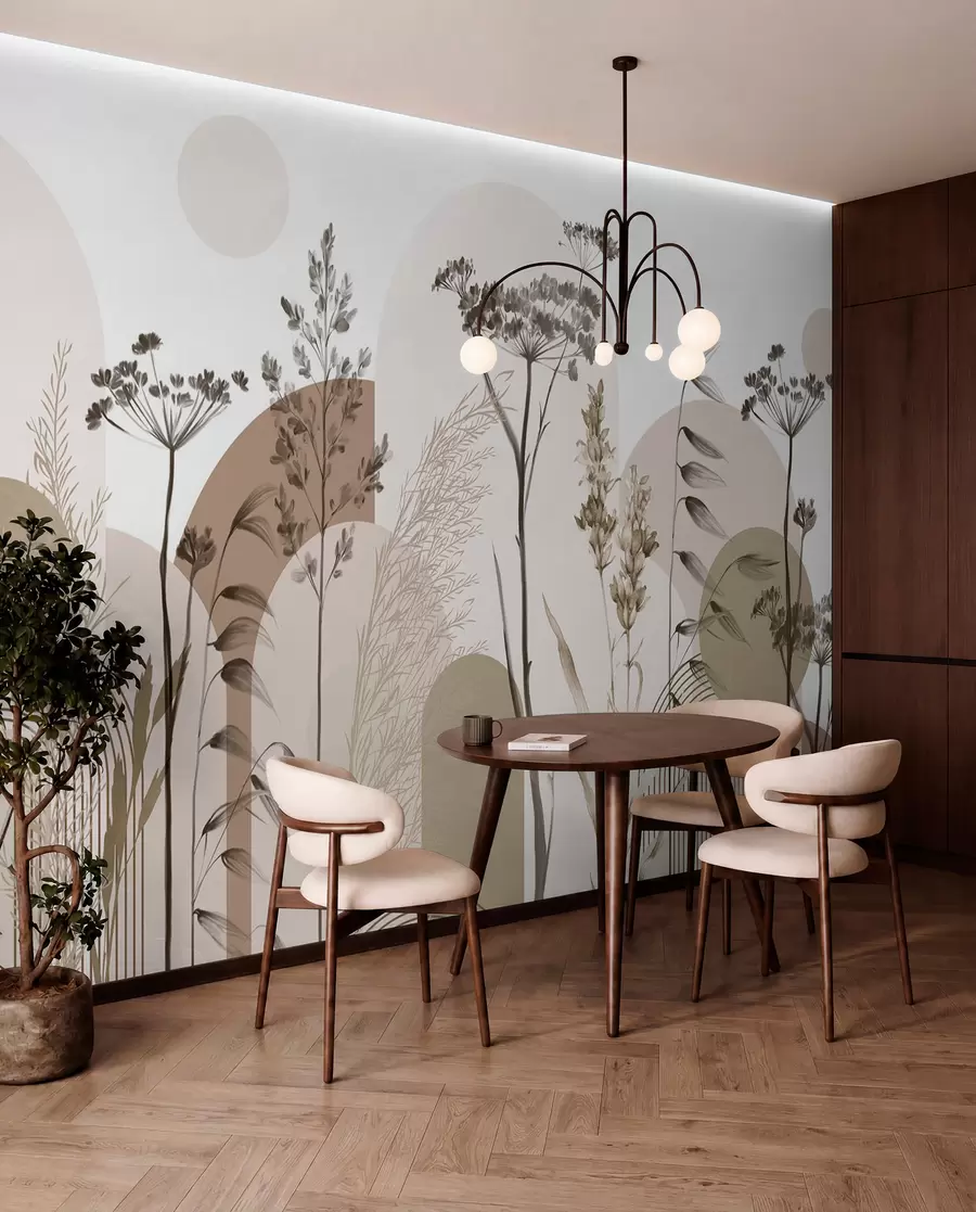 fototapeter Botaniske buer i sand w08665