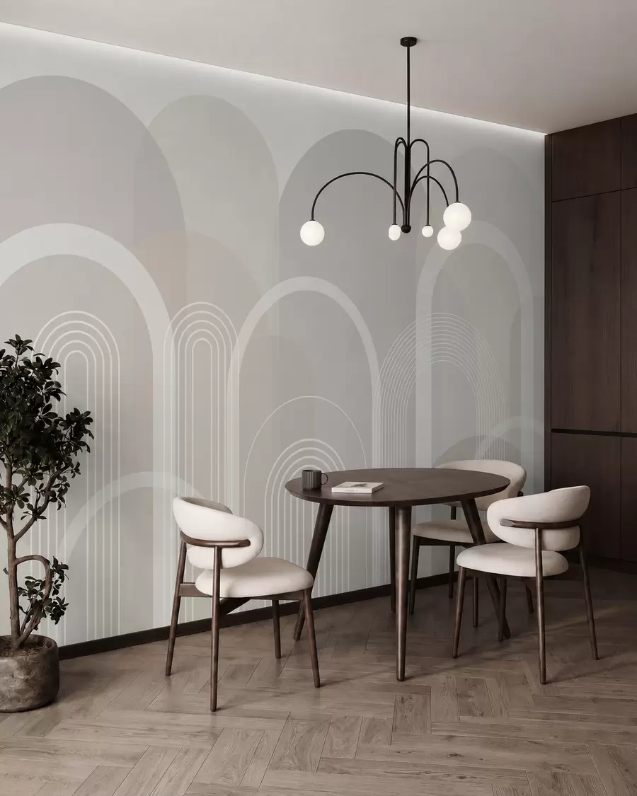 fototapeter Geometriske buer boho w02935v1