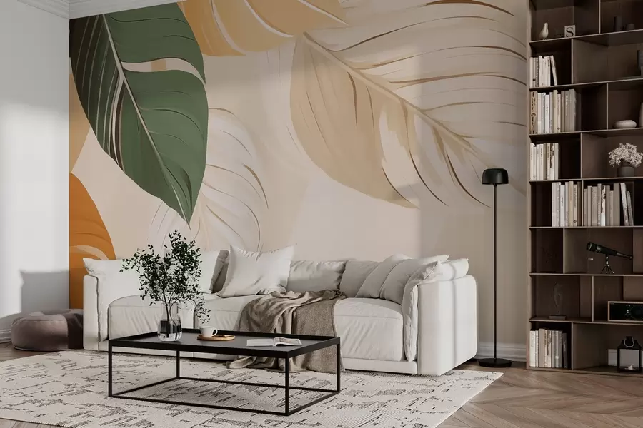 fototapeter Tropisk løvverk w02996