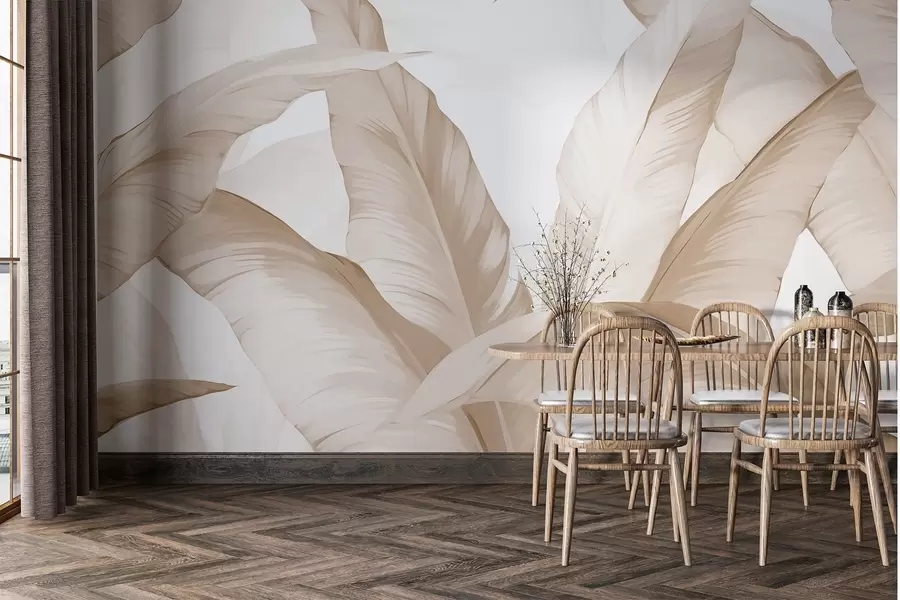 fototapeter Bananblader w02999v2